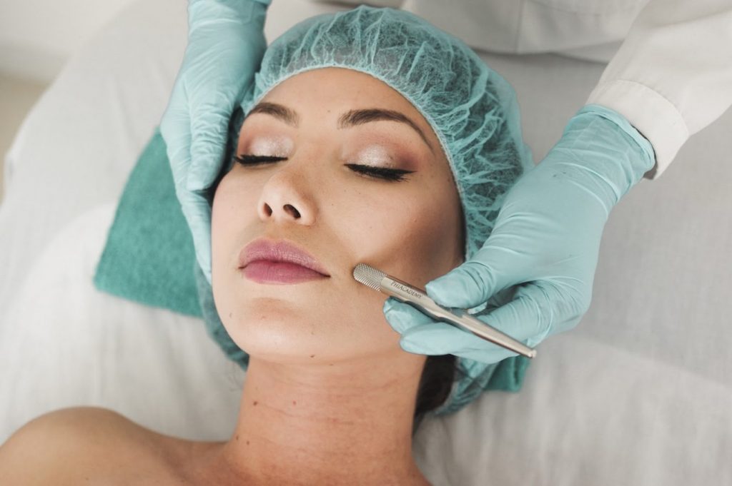 Medical facial treatment for beautiful skin